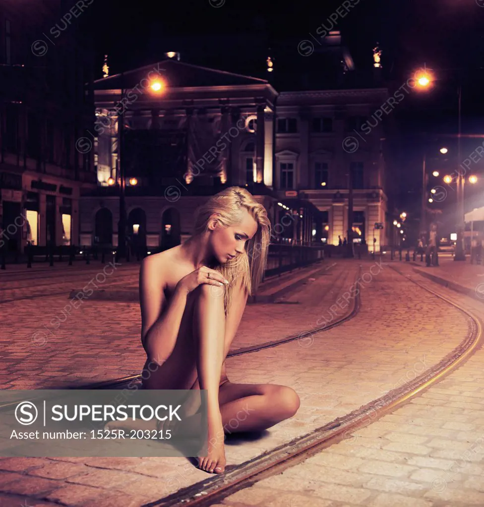 Naked woman. - SuperStock