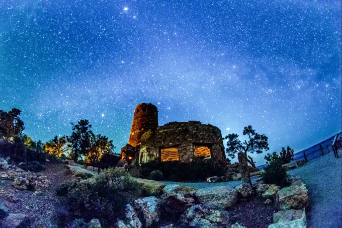 Watchtower Over the Grand Canyon   Arizona