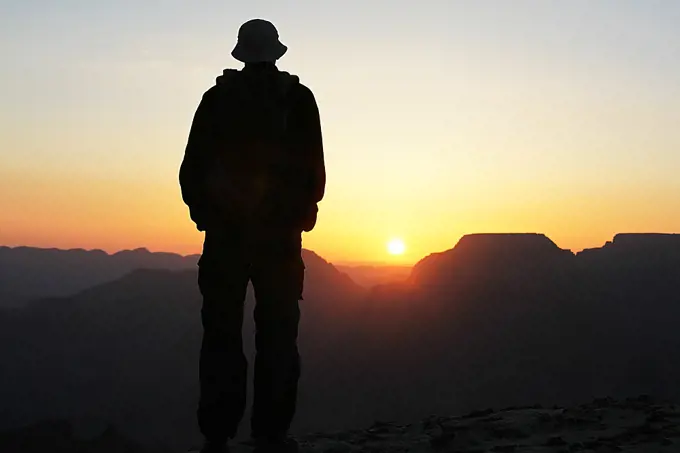 Sunrise in Grand Canyon