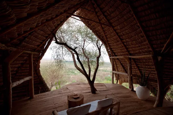 Luxury lodge in Kenya