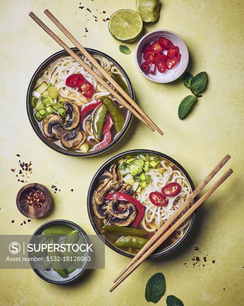 Vietnamese Pho soup