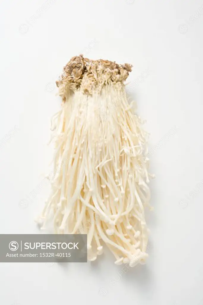 Enokitake mushrooms