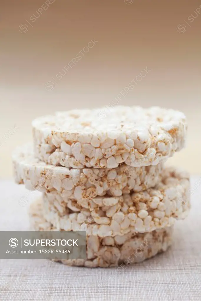 A stack of rice cakes