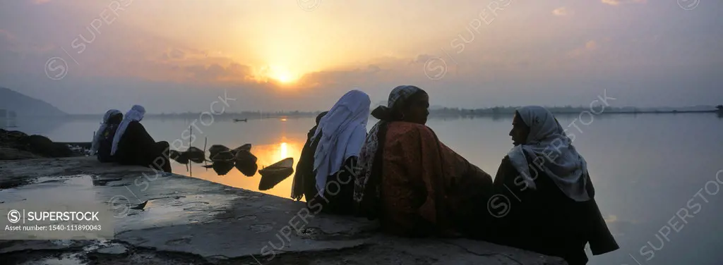 Around Dal Lake, Srinagar, Jammu and Kashmir, India