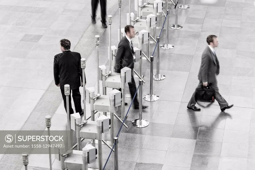 Messe München International, turnstiles