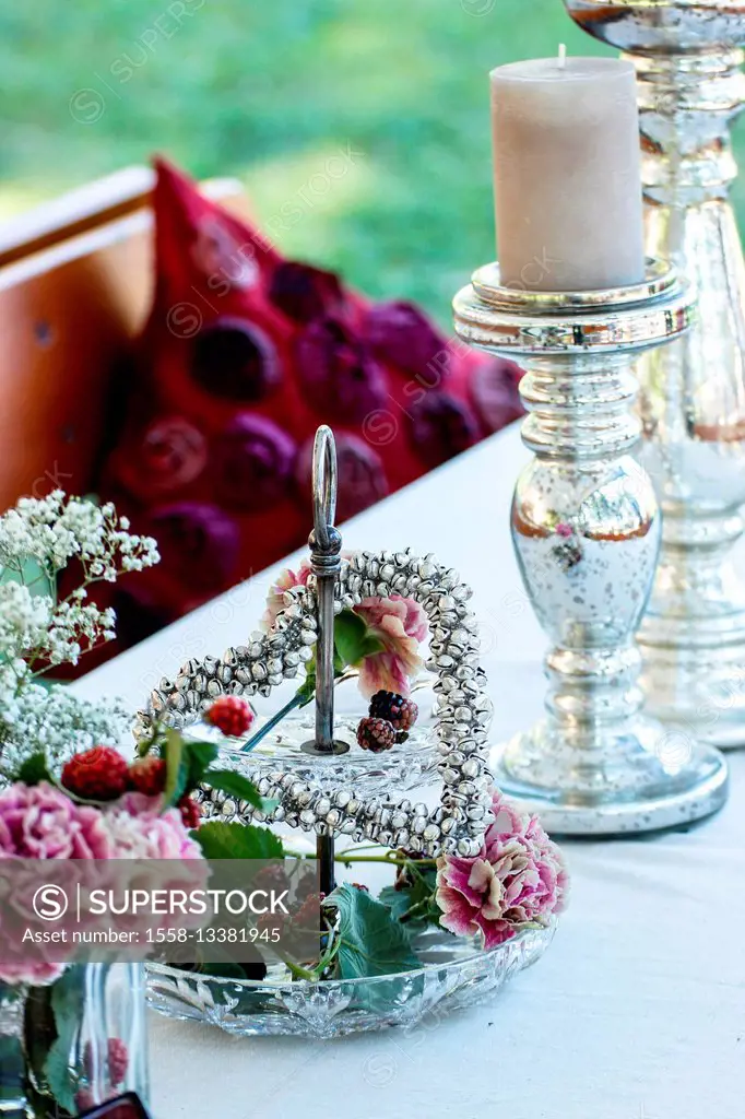 Decoration, flowers, table, decorated