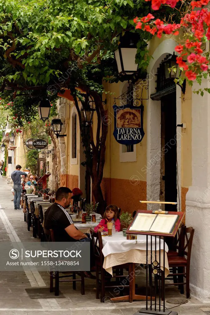 old town of Rethimnon, Rethimnon-district, Crete, Greece