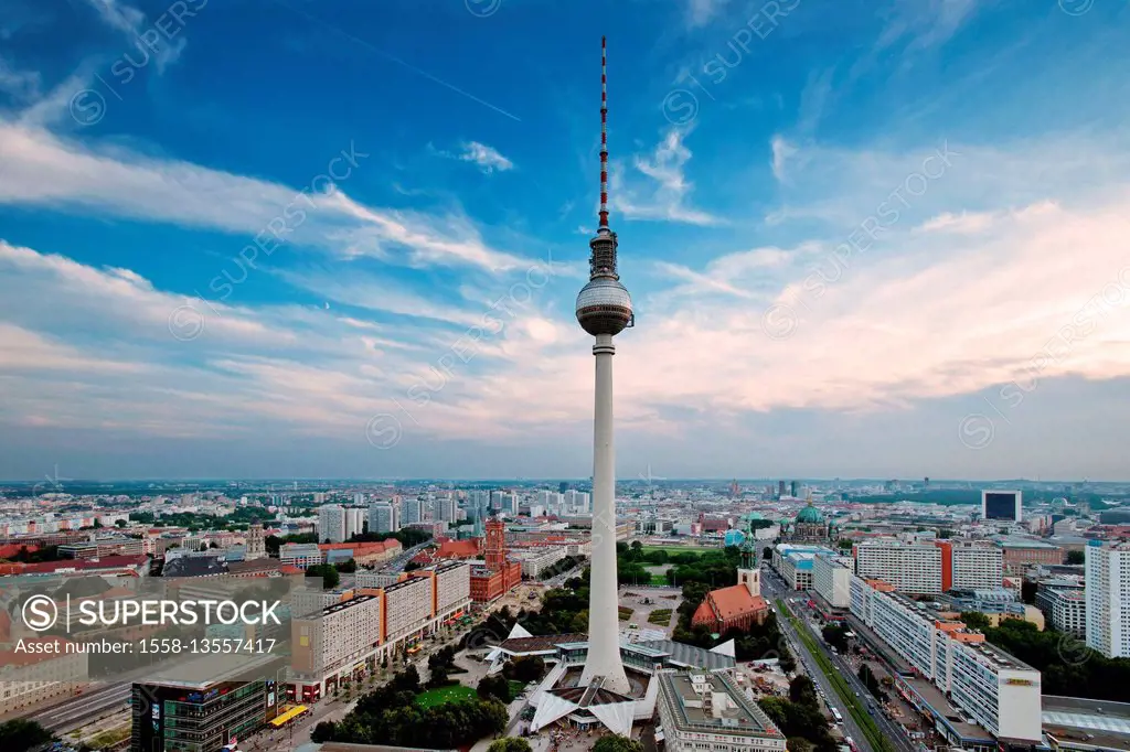 View over the roofs of Berlin