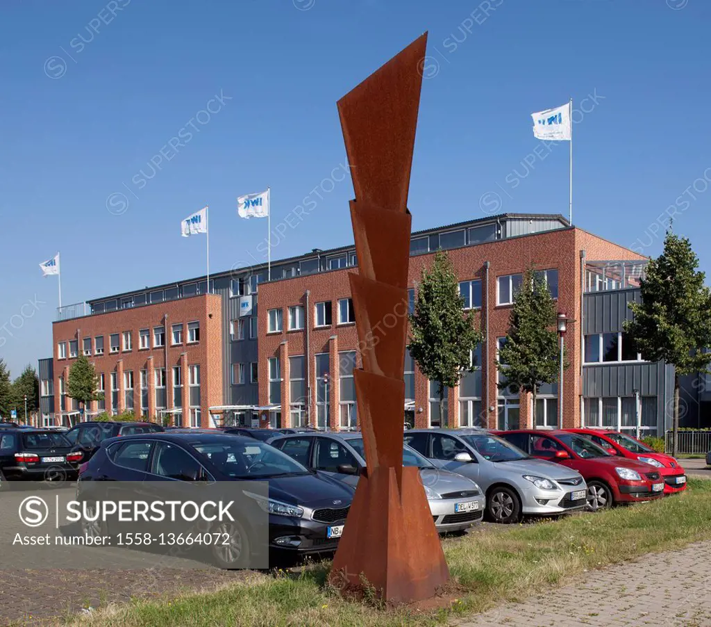 IWK - Institute of Continuing Education in the health and elder care,  vocational school, Nordwolle grounds, Delmenhorst, Lower Saxony, Germany,  Europe - SuperStock