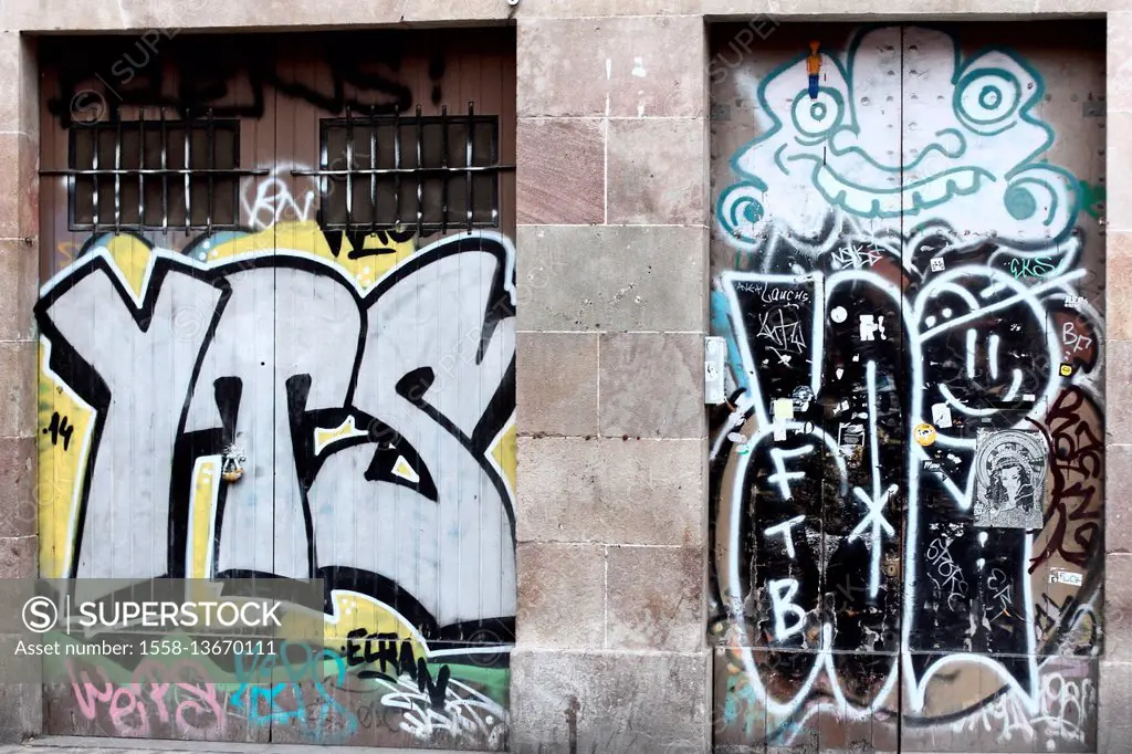 Graffiti and street art in Barcelona