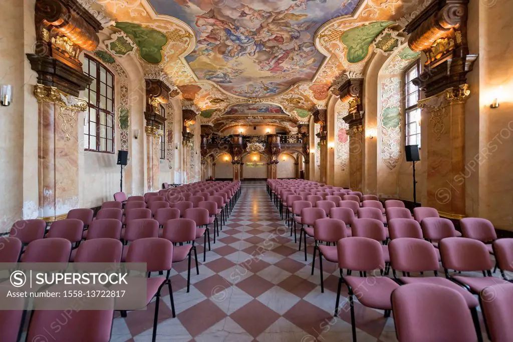 Poland, Wroclaw, university founded in 1702. Music Hall (Oratorium Marianum)