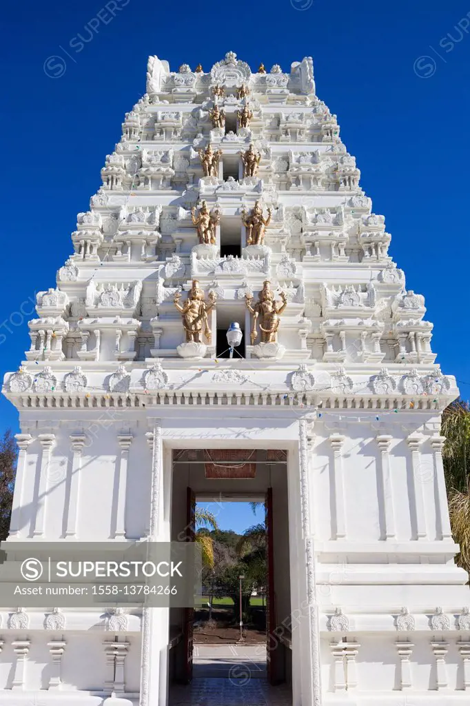 USA, California, Los Angeles-area, Calabasas, Malibu Hindu Temple