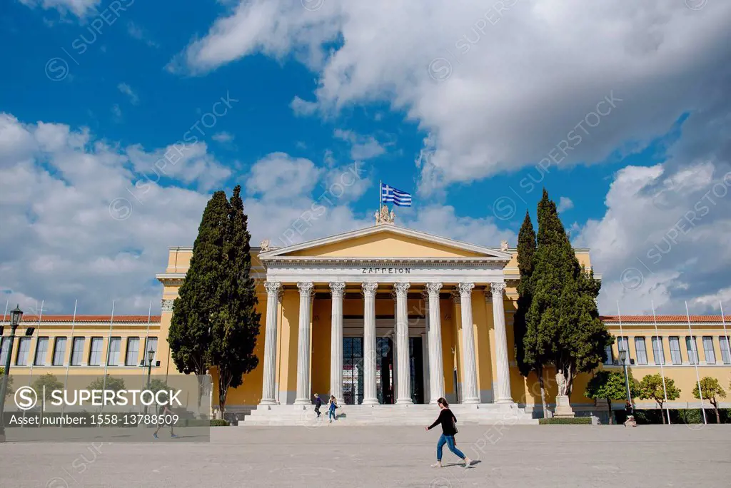 Building in Athens, Greece