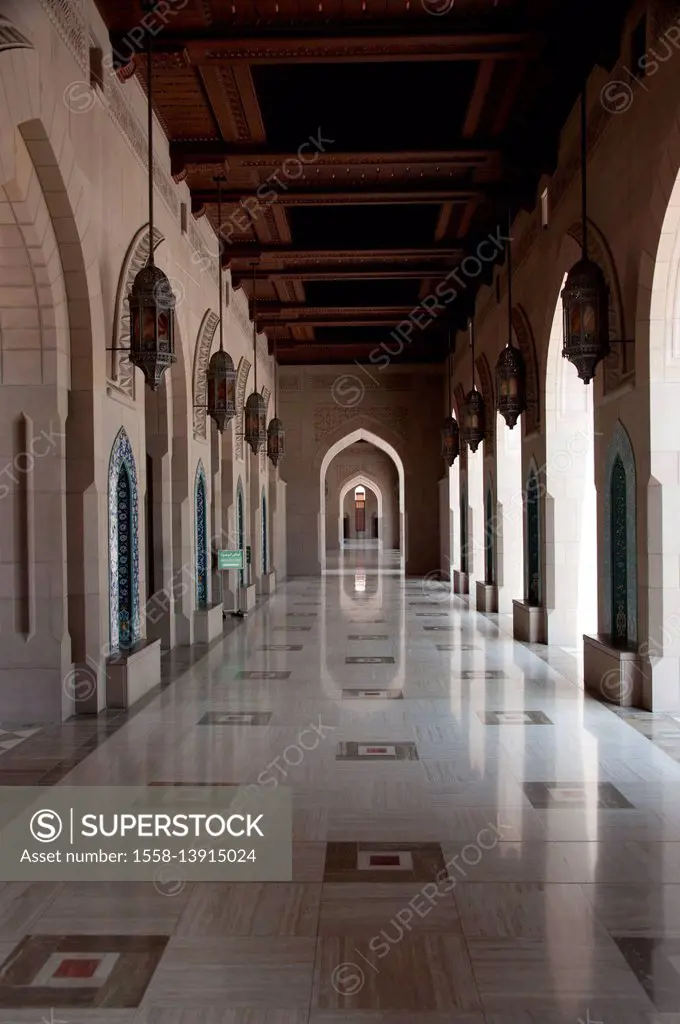 Arabia, Arabian peninsula, Sultanate of Oman, Muscat, sultan Qaboos Grand Mosque