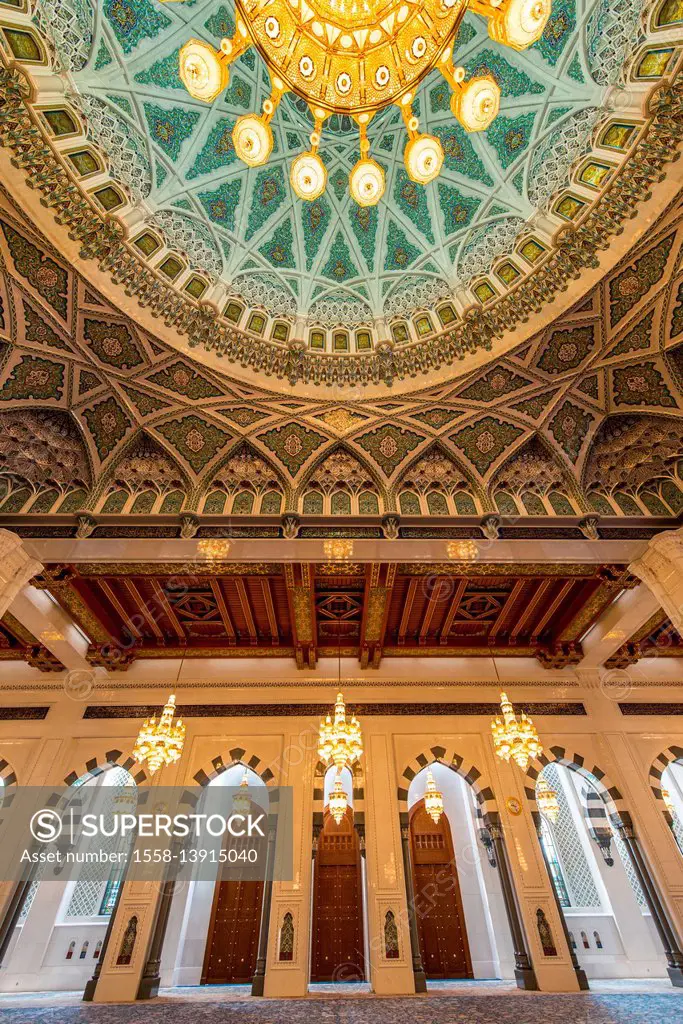 Arabia, Arabian peninsula, Sultanate of Oman, Muscat, sultan Qaboos Grand Mosque