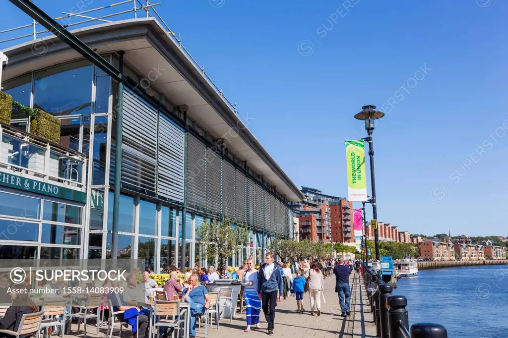 England, Tyne and Wear, Newcastle, Riverfront Restaurant