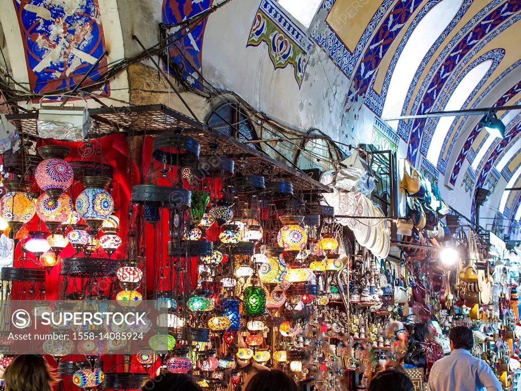 The Grand Bazaar, Istanbul, Turkey