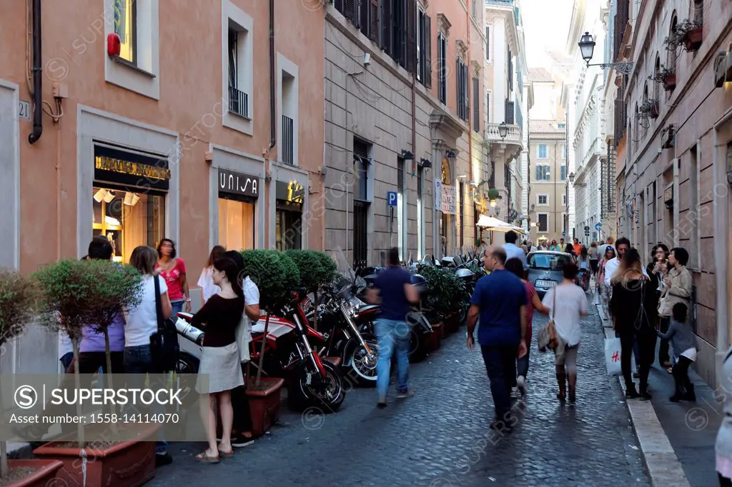 Italy Rome Via del Leoncino