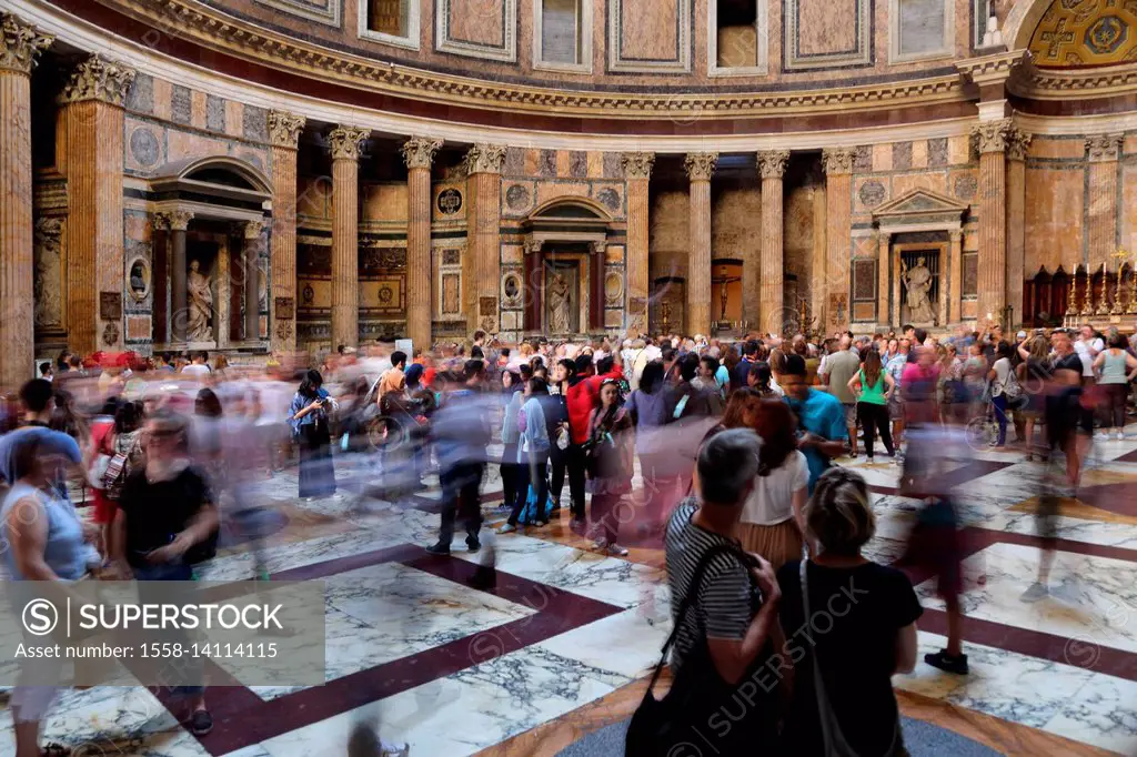 Italy Rome Piazza della Rotonda Pantheon