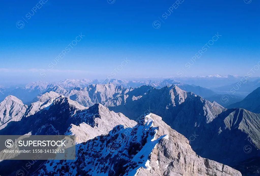 View of Zugspitze, Germany