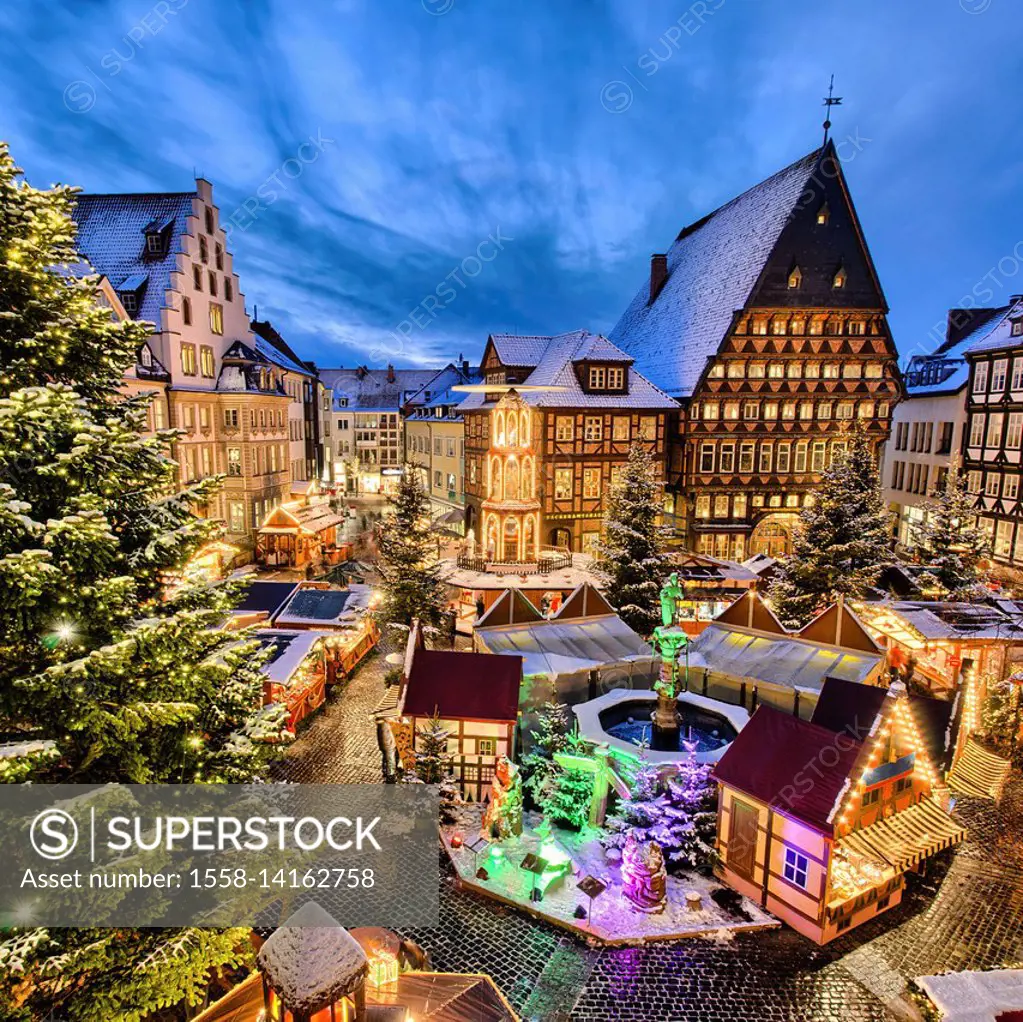 Christmas Market in Hildesheim, Germany