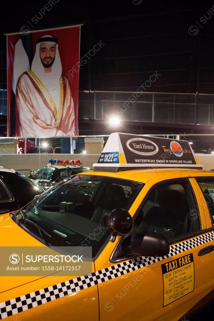 UAE, Abu Dhabi, Shanayl, Emirates National Car Museum, car collection of Sheikh Hamad Bin Hamdan Al Nahyan, also known as The Rainbow Sheikh