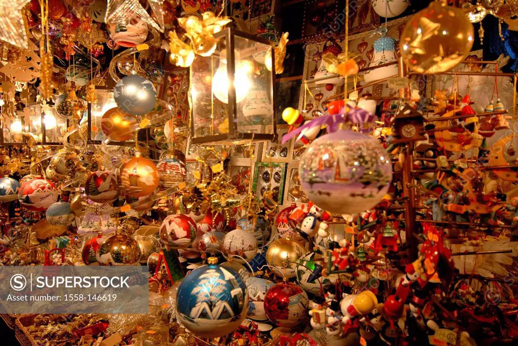 Christmas_market, stand, sale, Christmas_decoration, detail, Christmas, market_stand, decoration_articles, Christmas_balls, Christmas_articles, Christ...