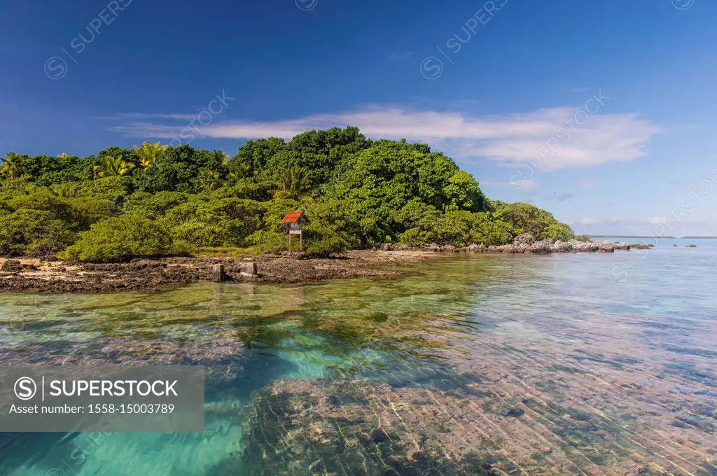 Extremly clear waters, Tikehau, Tuamotus, French Polynesia