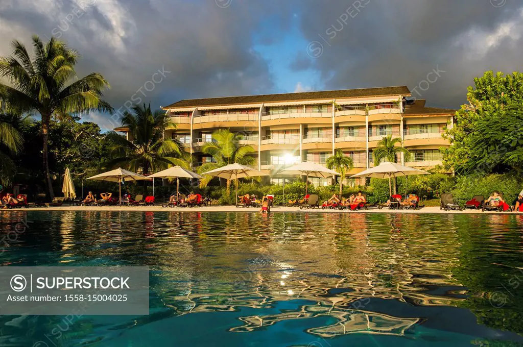 Luxury hotel, Papeete, Tahiti, French Polynesia