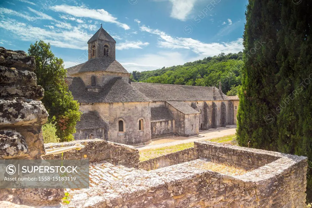 Senanque abbey, near Gordes, Provence, France