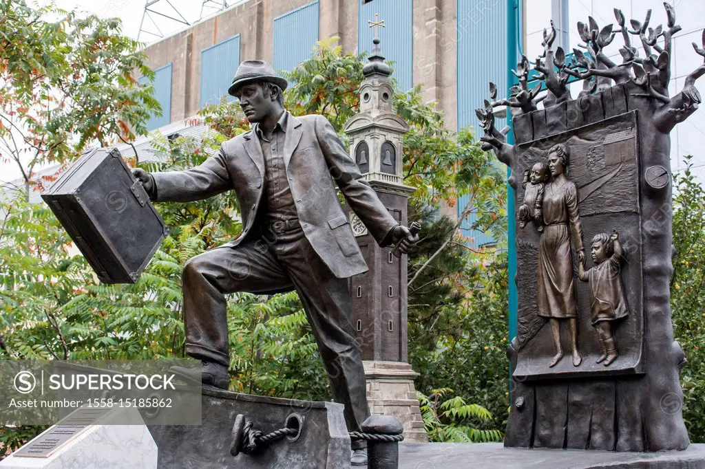 Emigrant Statue, Halifax, Canada