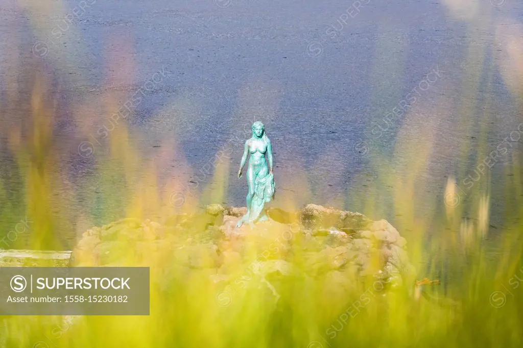 The Seal Woman of Mikladalur, Kopakonan, Kalsoy island, Faroe Islands, Denmark