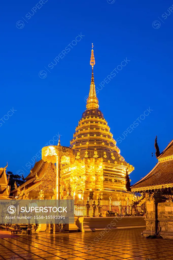 Wat Phra That Doi Suthep in Chiang Mai, Thailand