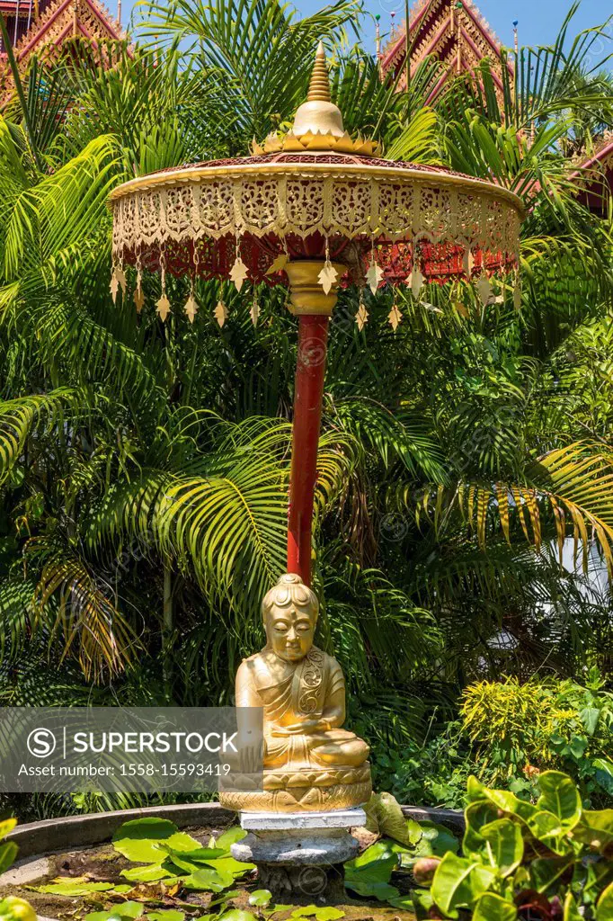 Burmese Temple in Lampang, Tahiland