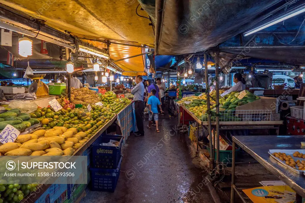 Market in Krabi, Thailand