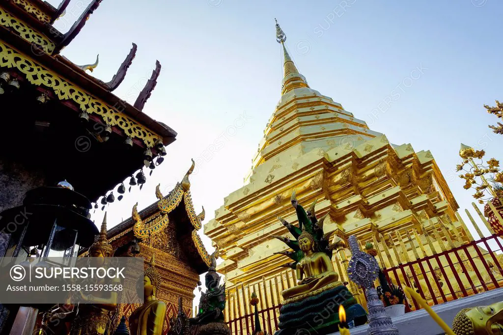 Wat Phra That Doi Suthep in Chiang Mai, Thailand