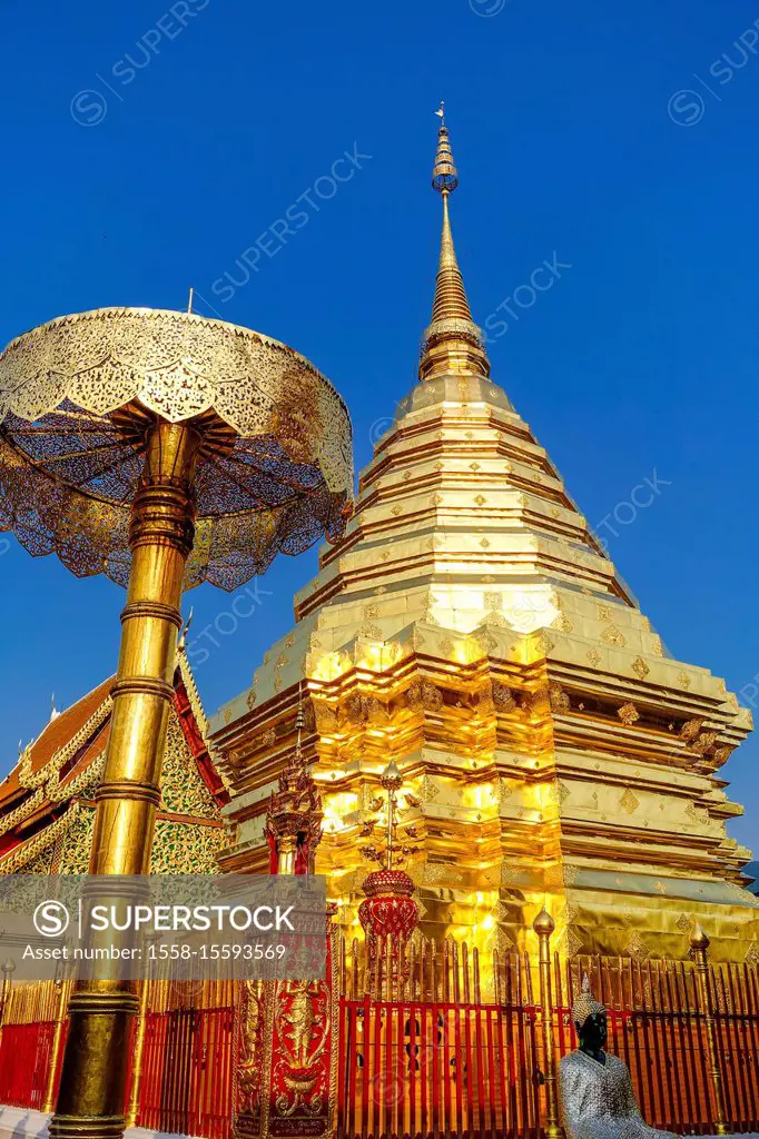 Wat Phra That Doi Suthep in Chiang Mai, Thailand