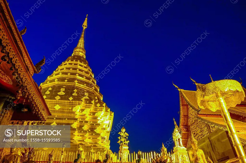 Wat Phra That Doi Suthep in Chiang Mai, Thailand