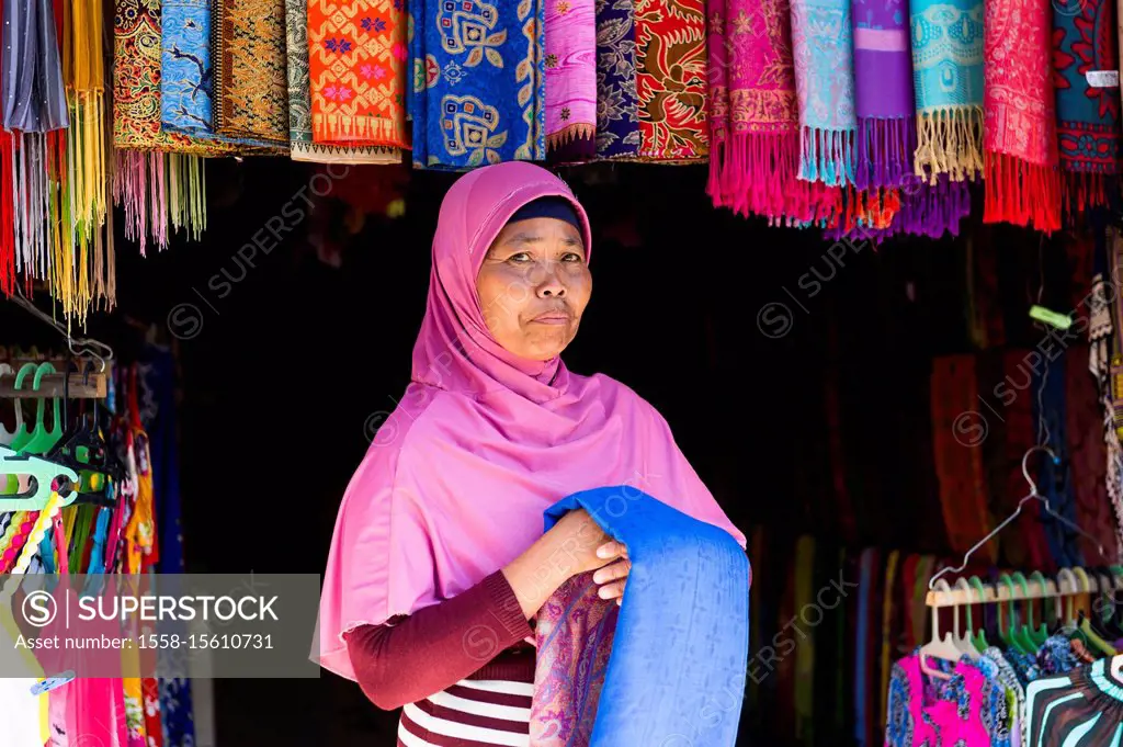 the market of Candi Kuning