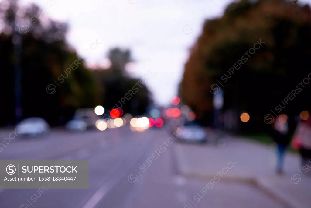 Architecture, blurring, street, downtown