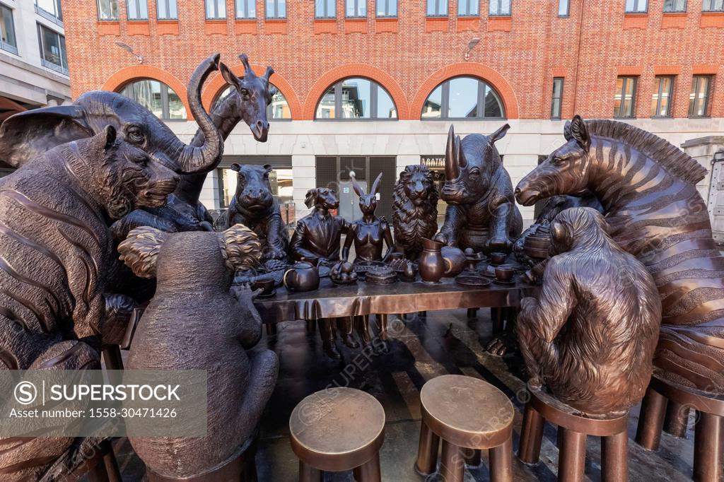 See The 'Wild Table Of Love' Animal Sculpture In Paternoster Square –  Gillie and Marc®
