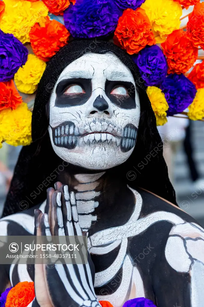 Mexico, Mexico City, Dia de Muertos