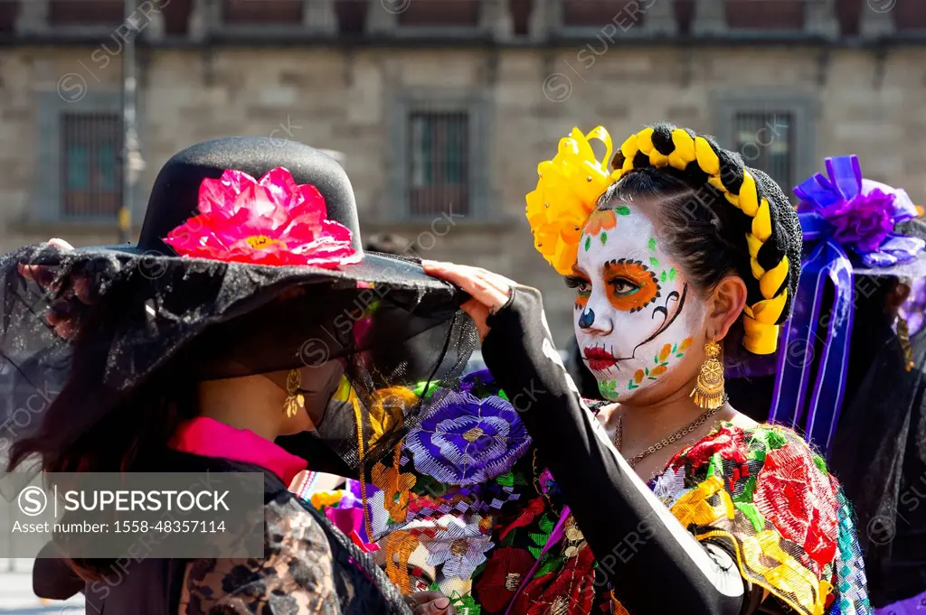 Mexico, Mexico City, Dia de Muertos