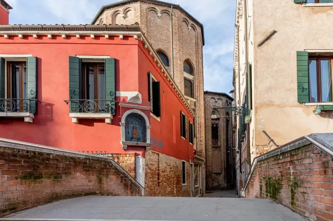 Italy, Venice, architecture, bridge, Calle de le Pazienza