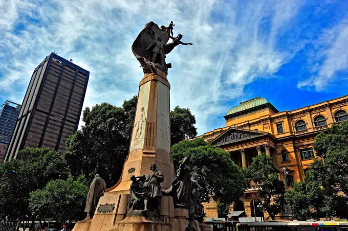 In the city centre of Rio de Janeiro, Centro, Brazil