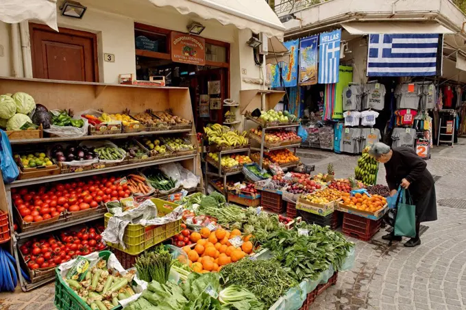 old town of Rethimnon, Rethimnon-district, Crete, Greece