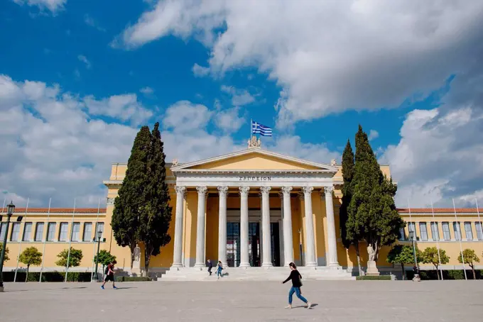 Building in Athens, Greece