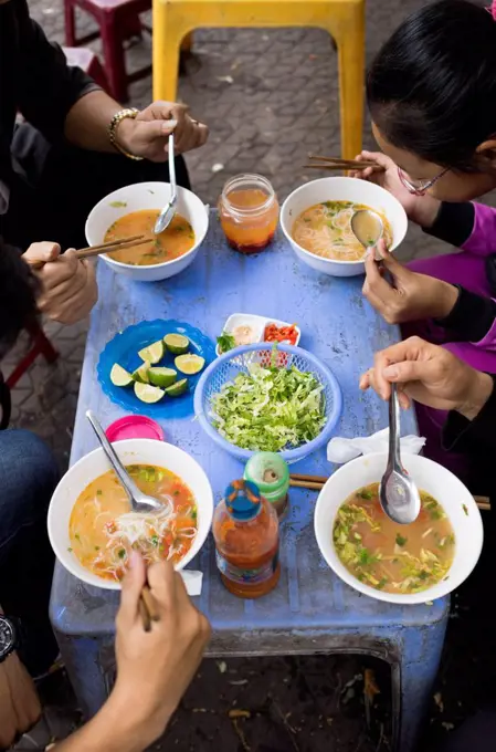 Vietnam, Haiphong, street food, Pho soup