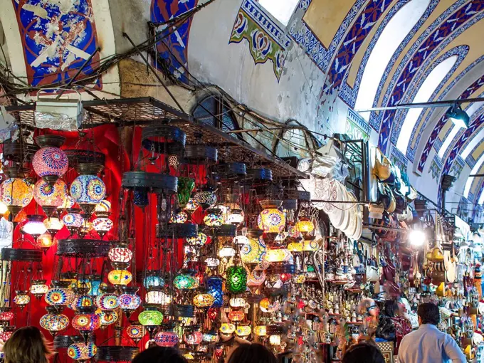 The Grand Bazaar, Istanbul, Turkey