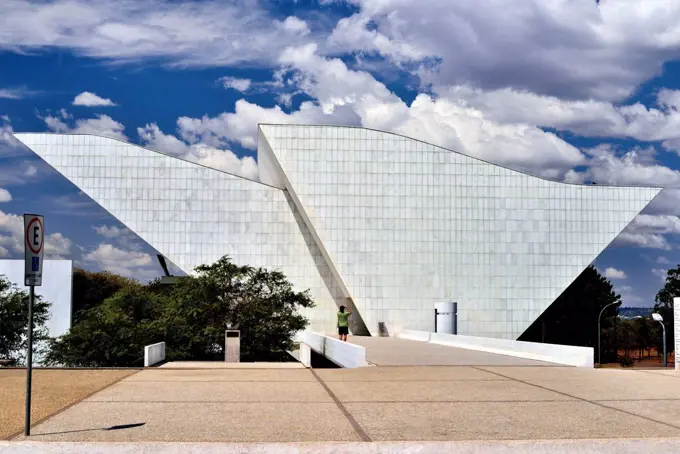 Brazil, Brazil, national pantheon of the freedom Tancredo Neves von Oscar Niemeyer,